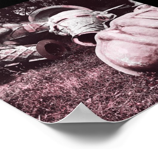 グラスファイバーのサマーアイスクリームのコーン ポスター (角)