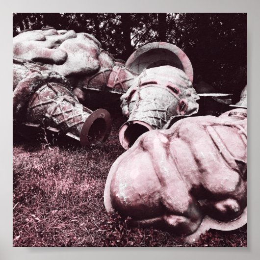 グラスファイバーのサマーアイスクリームのコーン ポスター (正面)