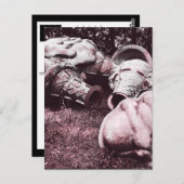 グラスファイバーのサマーアイスクリームのコーン ポストカード (正面/裏面)