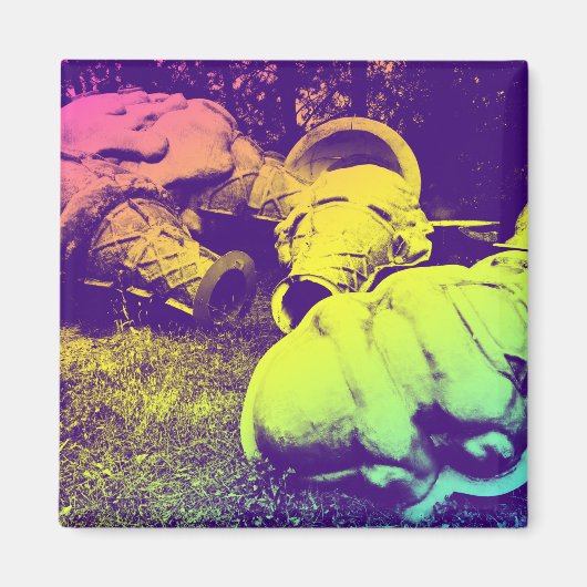 グラスファイバーのサマーアイスクリームのコーン マグネット (正面)