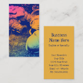 グラスファイバーのサマーアイスクリームのコーン 名刺 (正面/裏面)