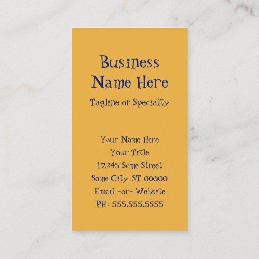 グラスファイバーのサマーアイスクリームのコーン 名刺 (裏面)