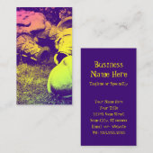 グラスファイバーのサマーアイスクリームのコーン 名刺 (正面/裏面)