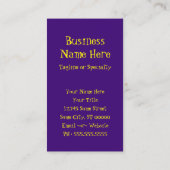 グラスファイバーのサマーアイスクリームのコーン 名刺 (裏面)