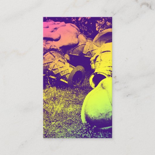 グラスファイバーのサマーアイスクリームのコーン 名刺 (正面)