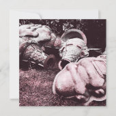 グラスファイバーのサマーアイスクリームのコーン 招待状 (正面)