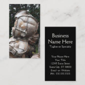 グラスファイバー墓地のビッグボーイ 名刺 (正面/裏面)