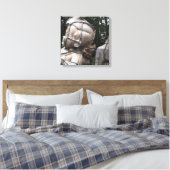 グラスファイバー墓地ビッグボーイとミルクパック キャンバスプリント (インサイチュ (寝室))