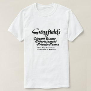 グラスフィールドのレストラン,シカゴ,グレンビュー,シリン Tシャツ