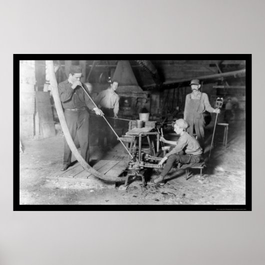 グラスブロワ（グラフトン、WV 1908） ポスター (正面)