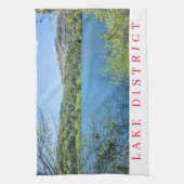 グラスミア湖のティータオル キッチンタオル (縦)