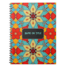 グラスモザイク – 明るいフォークアートルック – あなたのタイトル