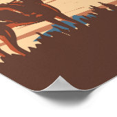 グラスランズ国立公園カナダ旅行芸術ヴィンテージ ポスター (角)