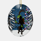 グラスヴォムクランプス セラミックオーナメント (右)