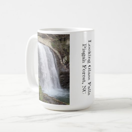 グラス滝、ピッガフォレストコーヒーマグ コーヒーマグカップ (正面左)