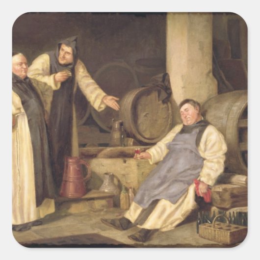 グラス1杯が多過ぎる スクエアシール (正面)