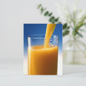 グラス・オブ・ジュース ポストカード (スタンド正面)