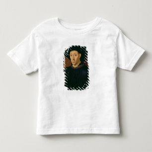 グラス・オブ・ワインを飲む人 トドラーTシャツ