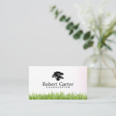 グラス | ガーデニング、造園 | シダーツリー 名刺 (スタンド正面)