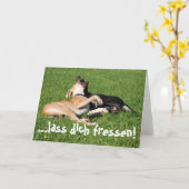 グラス・リッチ・フレッセン！ カード (黄色い花)