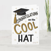 グラッおもしろいドハックールト吸光度の卒業カード カード (正面)