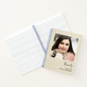 グラッエレガントドモダンパーティーゲストフォト卒業 ノートブック (内部)