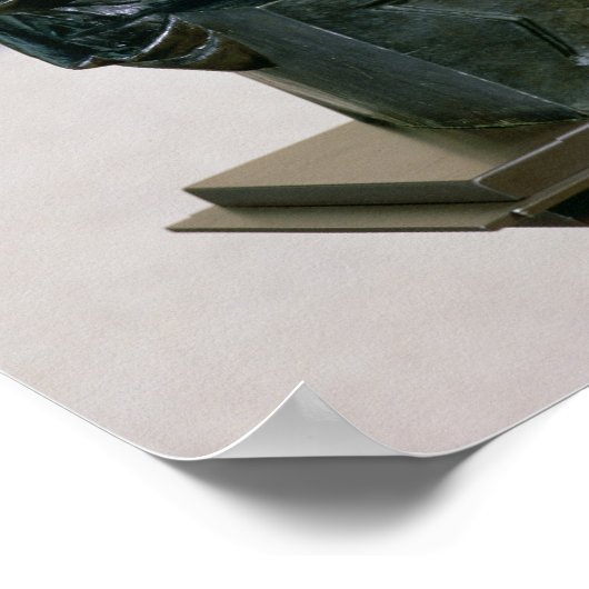 グラッキの墓碑， 1853 ポスター (角)