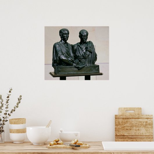 グラッキの墓碑， 1853 ポスター (キッチン)