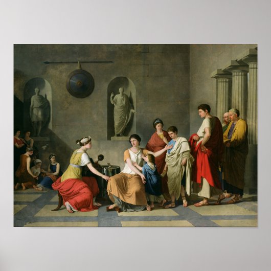 グラッキの母, c.1780 ポスター (正面)