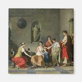 グラッキの母， c.1780 マグネット (正面)