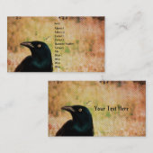 グラックル·バード·デジタル·アート 名刺 (正面/裏面)