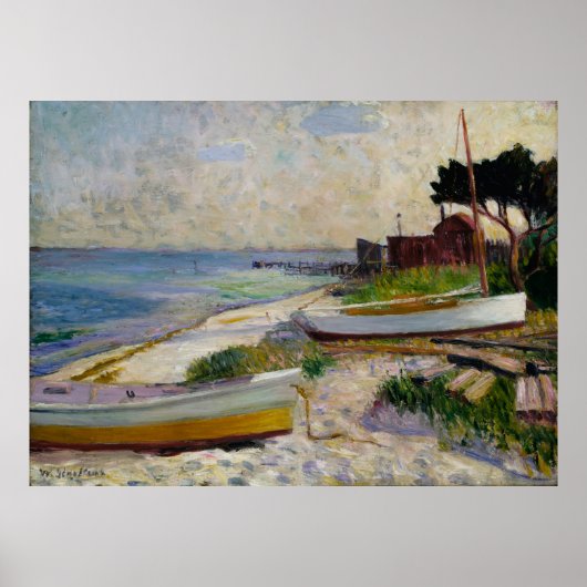 グラッケンズのビーチシーン ポスター (正面)
