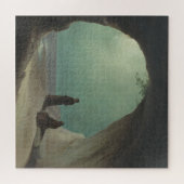 グラットで僧侶（カール・ブレチェン著） ジグソーパズル (横)