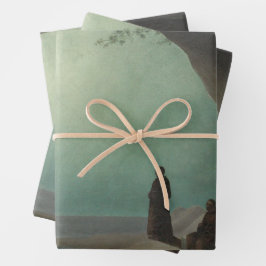 グラットで僧侶（カール・ブレチェン著） ラッピングペーパーシート