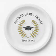 グラッドキャップと葉紙プレート9"