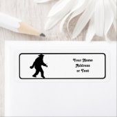 グラッドキャップ付き卒業サスカッチ ラベル (インサイチュ)