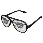 グラッドキャップ卒業 アビエーターサングラス (アングル)