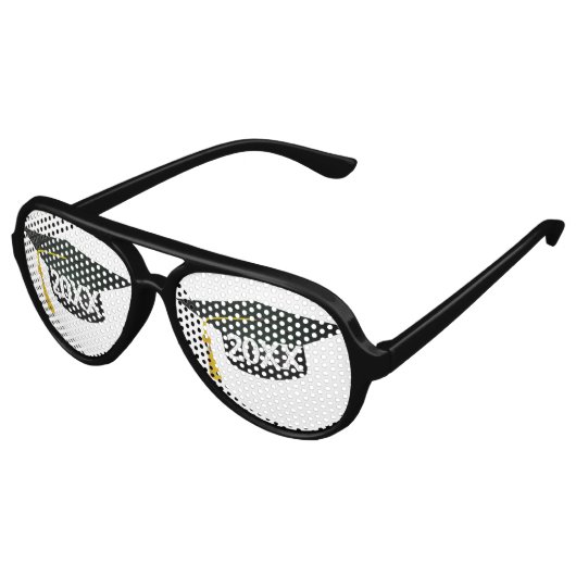 グラッドキャップ卒業 アビエーターサングラス (アングル)