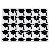 グラッドキャップ卒業 ラージペーパーバッグ (正面)