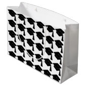 グラッドキャップ卒業 ラージペーパーバッグ (裏面アングル)