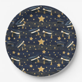 グラッドグロー：キャップ、スター&お祝い! ペーパープレート