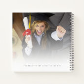 グラッドゲストブックの希望をオーバーレイ2枚 ノートブック (裏面)