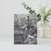 グラッドストン氏が処女演説を行う ポストカード (スタンド正面)