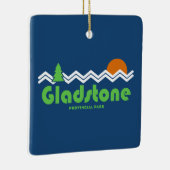 グラッドストーンプロヴィショナルパークレトロ セラミックオーナメント (右)