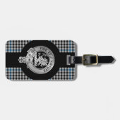 グラッドストーン クラン crest ラゲッジタグ (正面横)