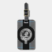 グラッドストーン クラン crest ラゲッジタグ (正面縦)