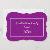 グラッドパーティーパシンプループルホットエアバルーン招待状 招待状 (裏面)