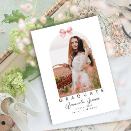 グラッド発表2025ピンクボウコケットエレガント 招待状