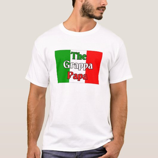 グラッパのパパ Tシャツ (正面)