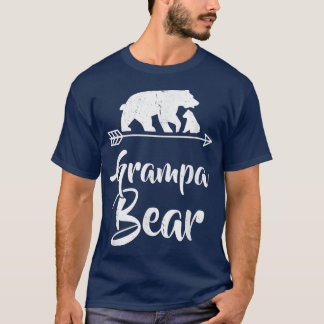 グラッパ熊の一致する家族のクリスマスの衣装 Tシャツ